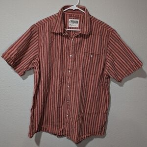 Mountain Khakis Shirt Large Short Sleeve‎ Lightweight Breathable Button Down
